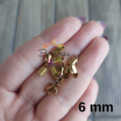 (1 çift - 2 adet) Çelik Gold 6 mm Korniş Kapama