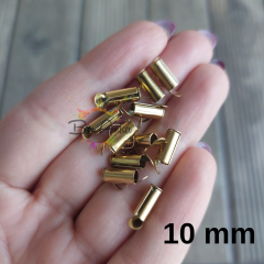 (1 çift - 2 adet) Çelik Gold 10 mm Korniş Kapama