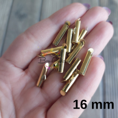 (1 çift - 2 adet) Çelik Gold 16 mm Korniş Kapama