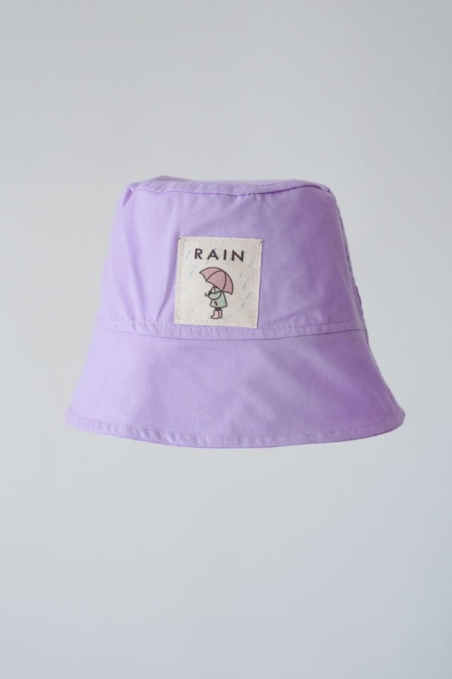 Poplin Bucket Şapka Lila