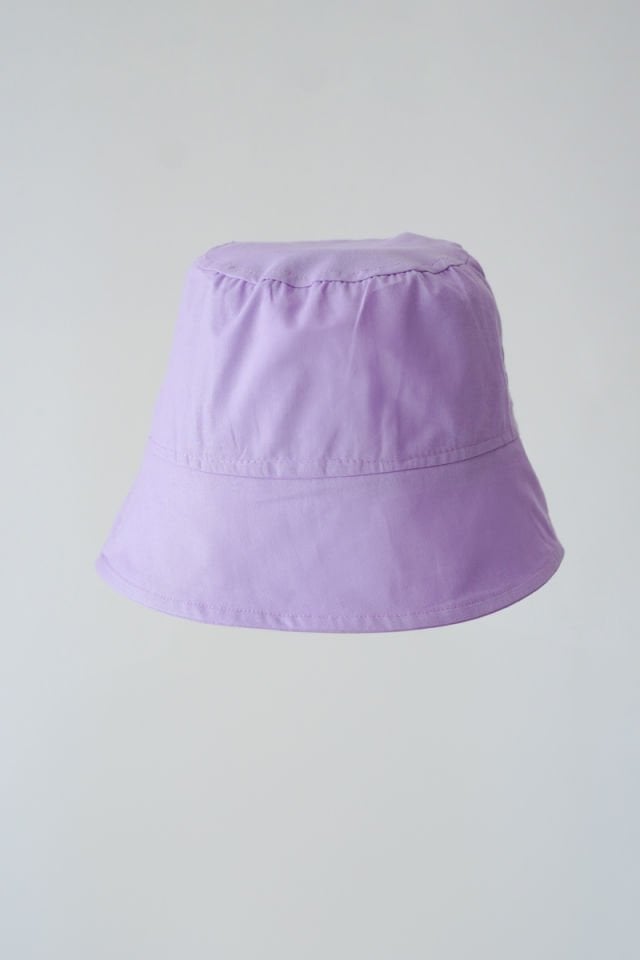 Poplin Bucket Şapka Lila