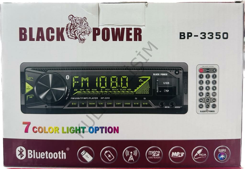 BLACKPOWER COLOR BP-3350 MX TEYP-7 RENKLİ