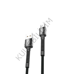 Linktech K552 Type-C USB Metal Başlı Data/şarj Kablosu 3A 1mt