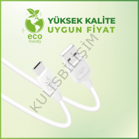 K450 Strong Eco Friendly Type-C 3A Şarj Kablosu HIZLI ŞARJ