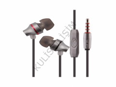 LİNKTECH H20 Metal Mikrofonlu Kulak İçi Kulaklık