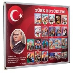 Türk Büyükleri 70x100 cm