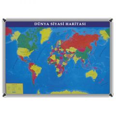 Dünya Siyasi  Haritası   70x100 cm