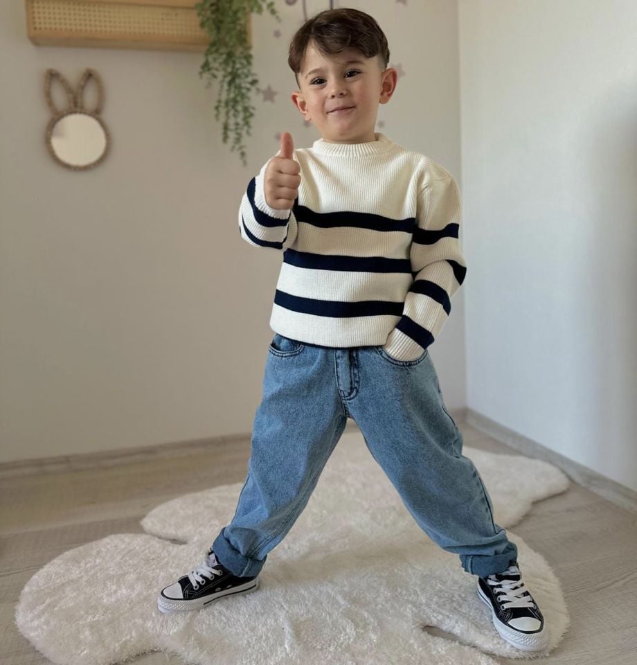 Triko Denim Pantolon Takım