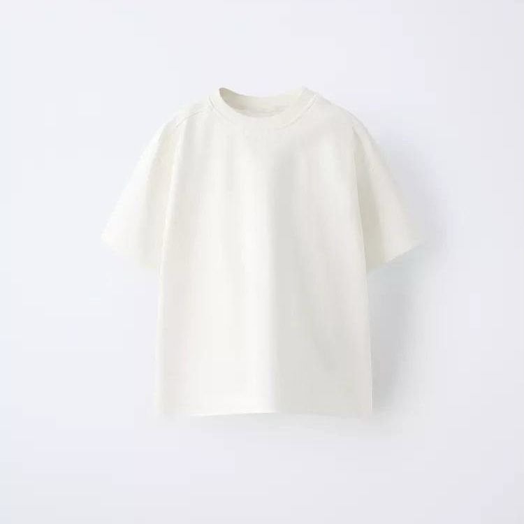 Beyaz Kısa Kol Tshirt