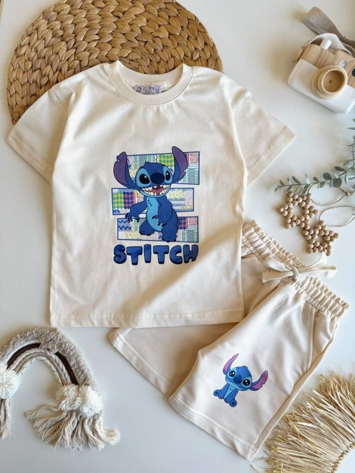Stitch Baskılı Takım