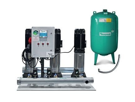 Baymak 1KVC 50/80 M Dikey Çok Kademeli Hidrofor (12 Kat / 18 Daire)GÜÇ= 1x2 HP 5.5-7 Atü