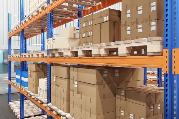 12 PALETLİ RAF SETİ - ZEMİN + 3 KAT - 1 SET PALET YÜKSEKLİĞİ : 1250MM - EURO PALET (800x1200) - PALET AĞIRLIĞI : 1000 KG