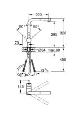 Grohe Minta Tek kumandalı eviye bataryası-Çelik - 30274DC0