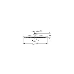 Grohe Rainshower Mono 310 Cube Tepe Duşu 1 Akışlı 26568000