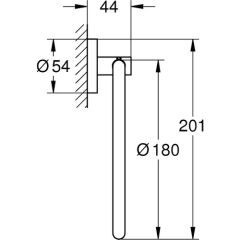 Grohe Essentials Halka Havluluk 40365A01