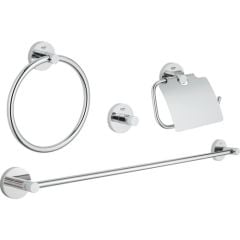 Grohe Essentials 4'ü Bir Arada Banyo Aksesuar Seti (40776001)