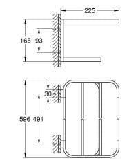 Grohe SELECTİON BANYO HAVLULUĞU - 41066A00