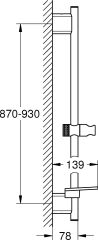 Grohe Rainshower Duş Seti 90 cm - 26603DC0