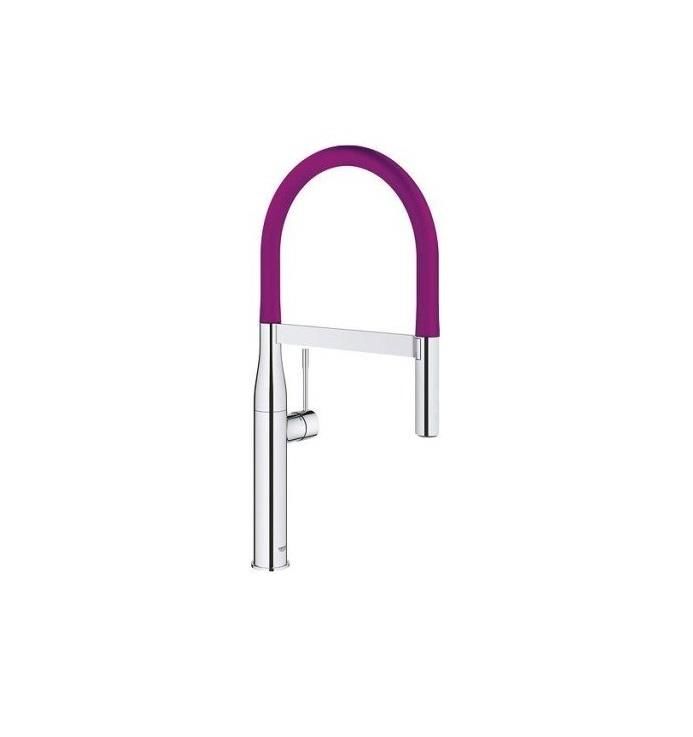 Grohe Eviye Bataryası Spiralli 2 Fonk. Essence Krom/Mor - 124977