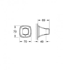 Grohe Grandera El Duşu Askısı - 27969IG0