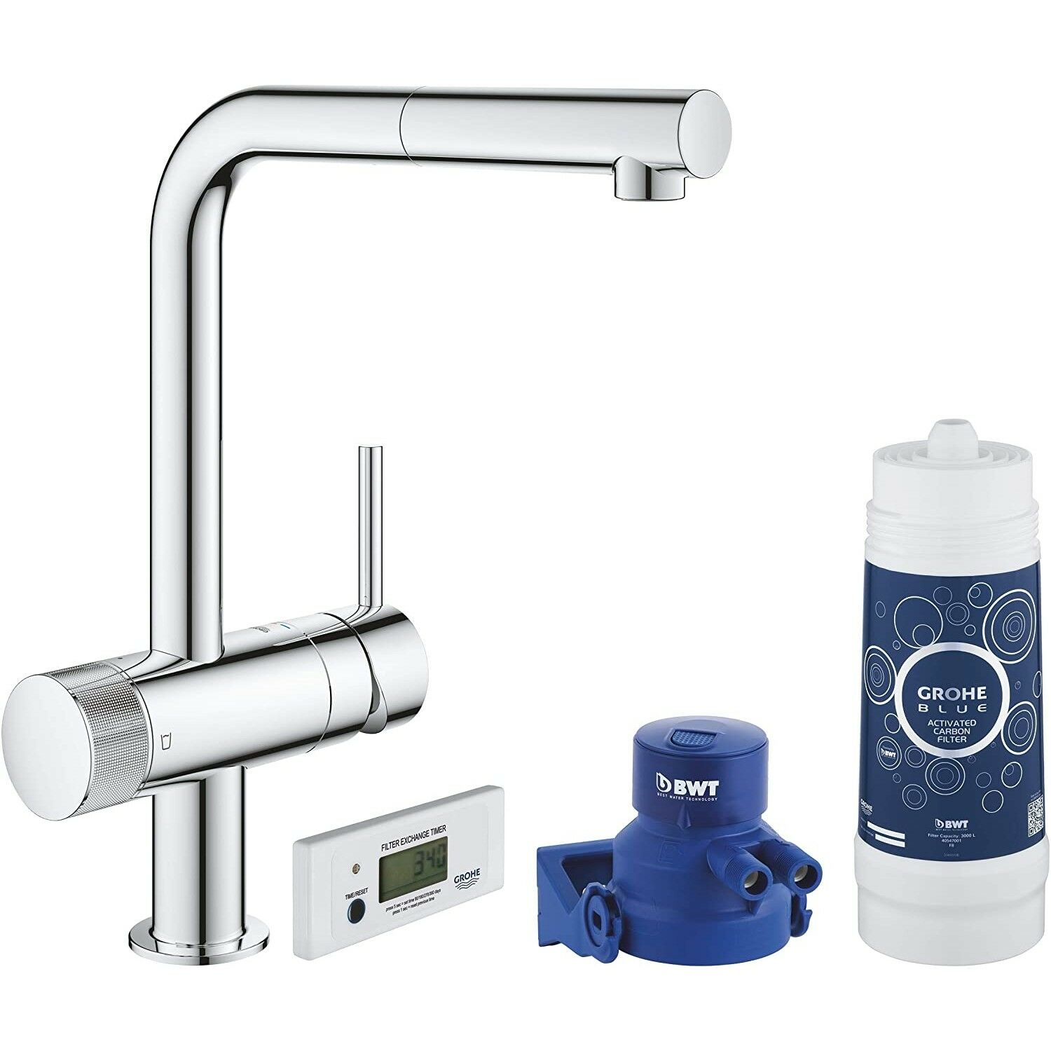 Grohe Blue Pure Minta Su Filtreli Eviye Bataryası 30382000