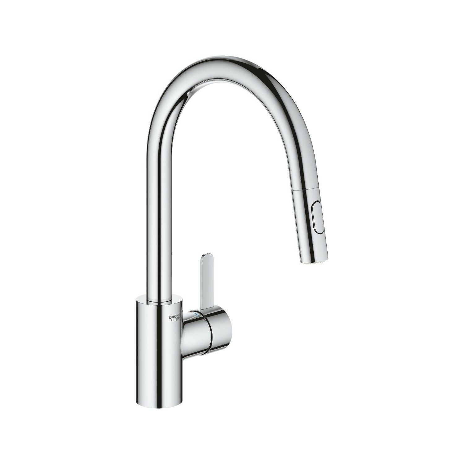 Grohe Eurocosmo Tek Kumandalı Eviye Bataryası (Spiralli) 31481001