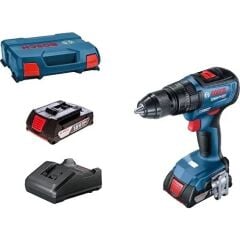 Bosch GSB 18V-50 2x2.0 Ah Çift Akülü Darbeli Vidalama Makinesi - 06019H5100