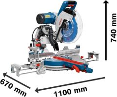 Bosch GCM 12 GDL Professional Gönye Kesme Makinesi - 0601B23600