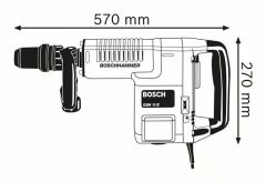 Bosch GSH 11 E Professional Sds Max Kırıcı - 0611316703