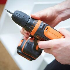 Black+Decker BDCDD12K-QW Li/Ion Akülü Vidalama