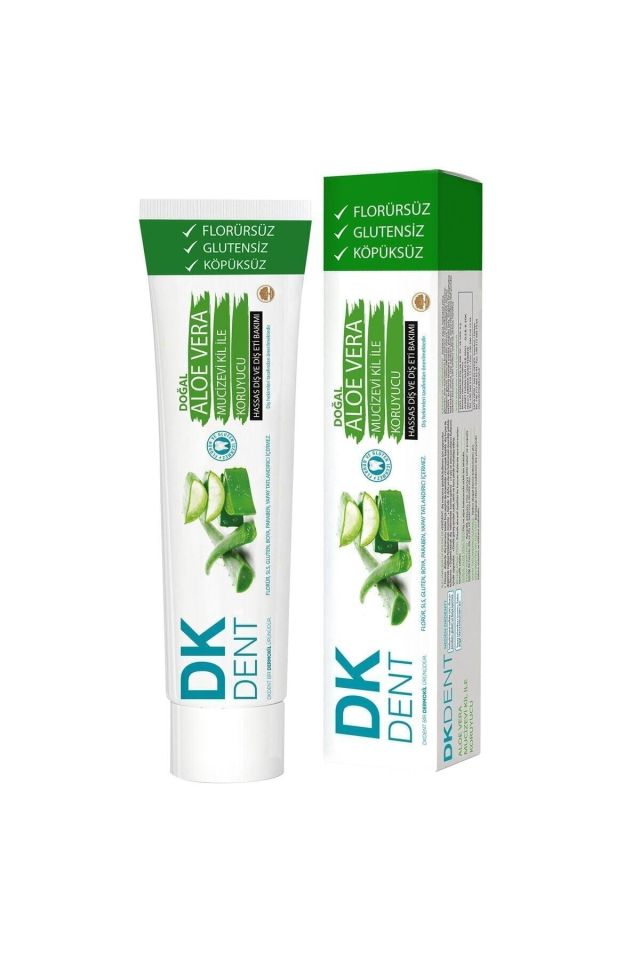 Dk Dent Aloe Veralı Aloeveralı Diş Macunu 75 ml.