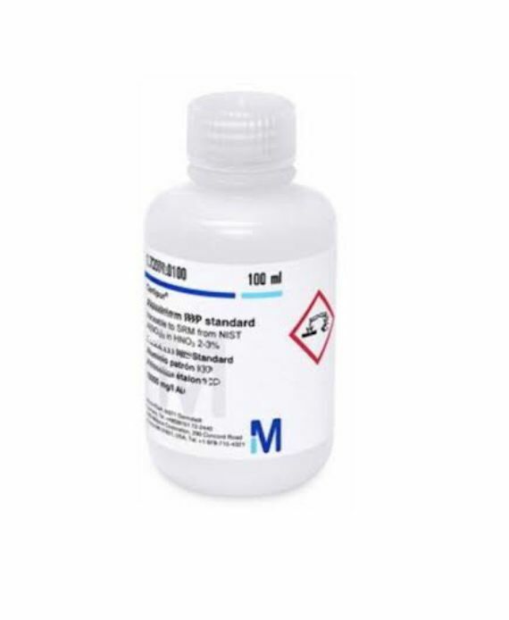 MERCK 170226 Mercury standard solution traceable to SRM from NIST Hg(NO₃)₂ in HNO₃ 2 mol/l 1000 mg/l Hg Certipur