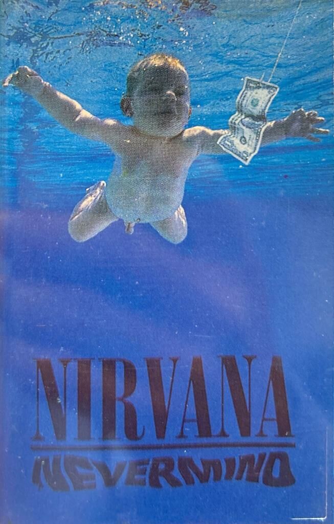 KASET Nirvana ‎– Nevermind 1992 NADİR TÜRK BASKI KASET