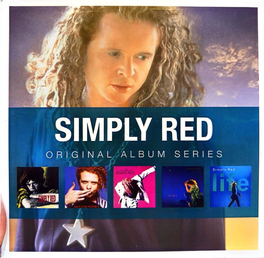 DİKKAT CD Simply Red – Original Album Series 5 CD BOX SET