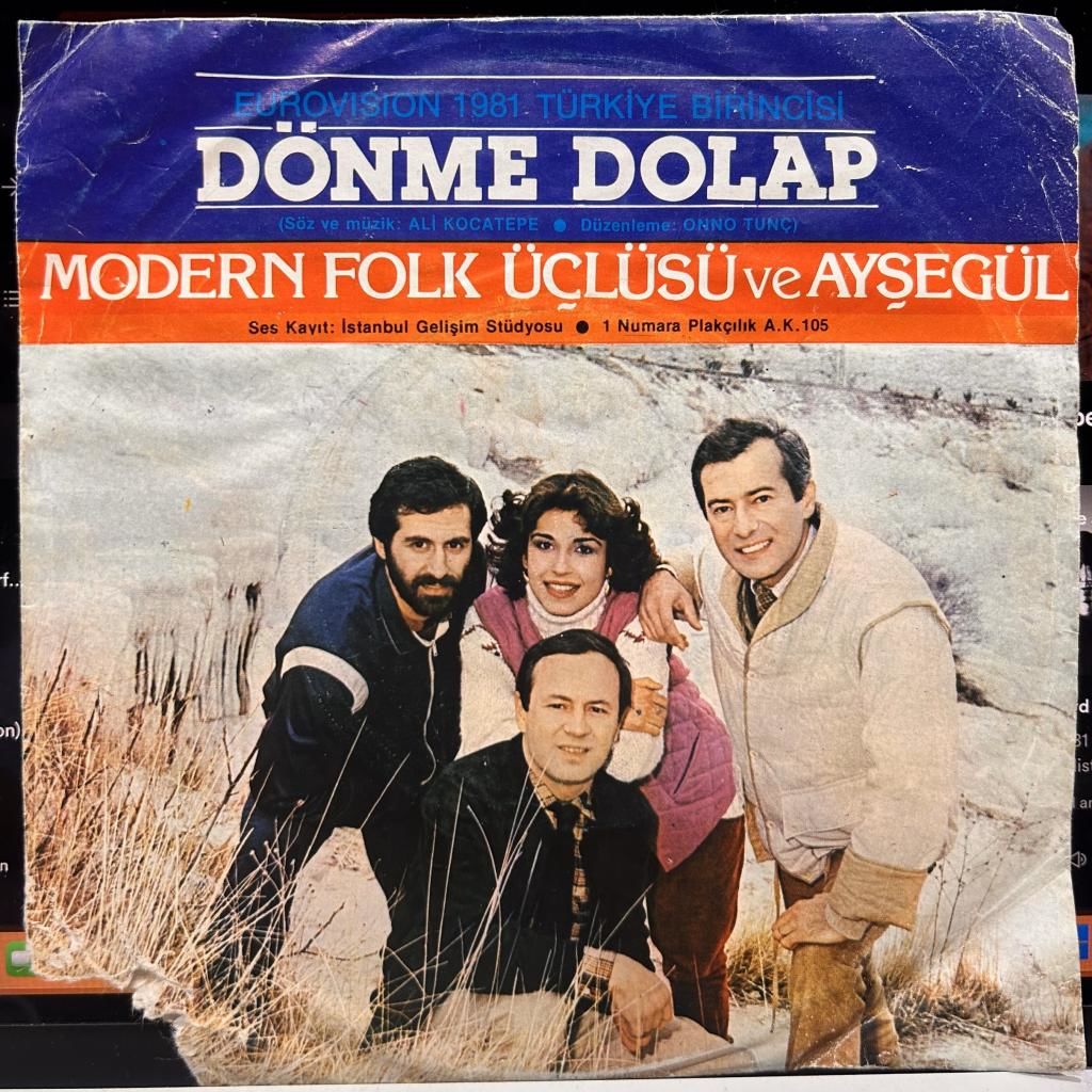 Modern Folk Üçlüsü Ve Ayşegül* / Coşkun Demir ‎– Dönme Dolap / Miras 45LİK