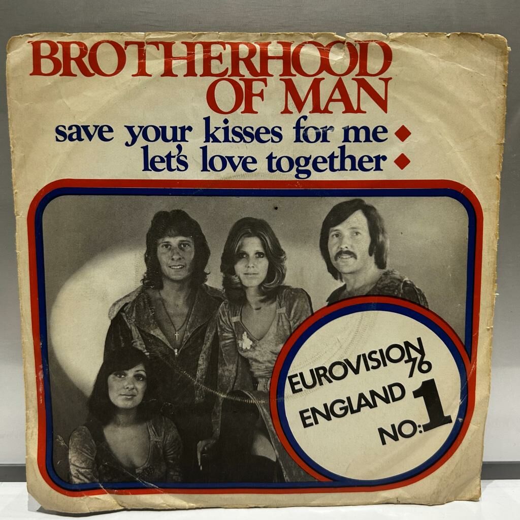 Brotherhood Of Man ‎– Save Your Kisses For Me/Let's Love Together 45LİK