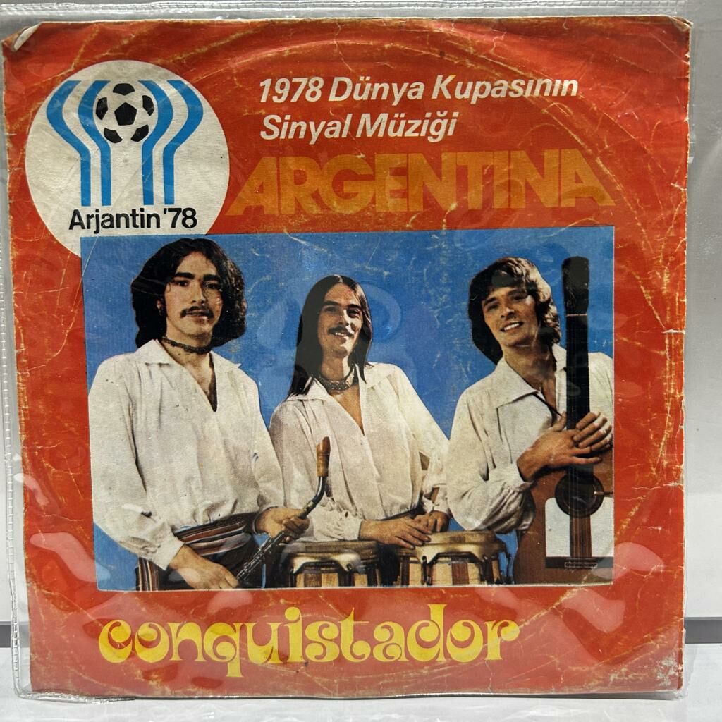 Conquistador ‎– Argentina (1978 Dünya Kupasının Sinyal Müziği) 45LİK