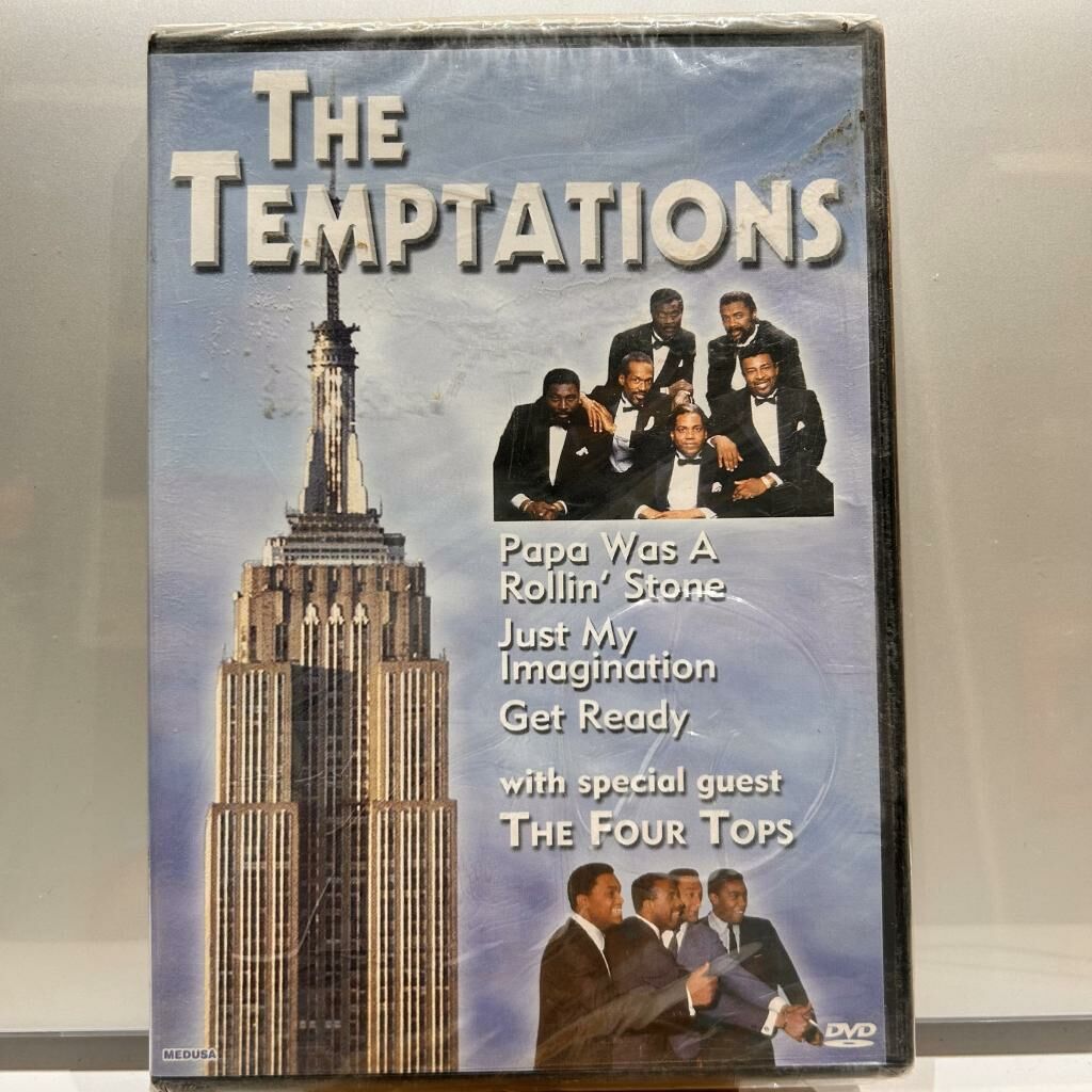 The Temptations With Special Guest The Four Tops ‎DVD