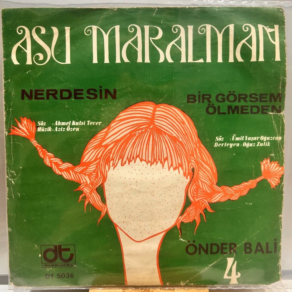 Asu Maralman – Nerdesin / Bir Görsem Ölmeden 45LİK