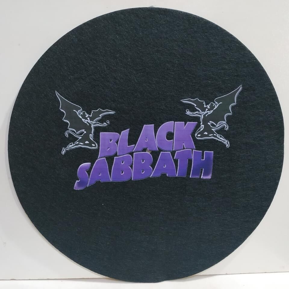 BLACK SABBATH BASKILI PİKAP MATI PİKAP KEÇESİ