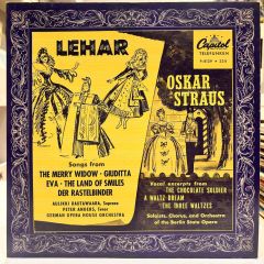 Franz Lehár, Oscar Straus – Lehar: Songs From His Operettas / Straus: Excerpts 1960LAR BASKI LP