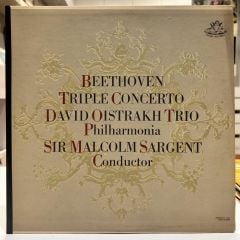 David Oistrakh Trio, Philharmonia , Sir Malcolm Sargent, Beethoven ‎– Triple Concerto 1959 BASKI LP