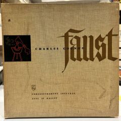 CHARLES GOUNOD FAUST 3 X LP BOX SET