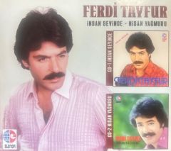 DİKKAT 2XCD Ferdi Tayfur – İNSAN SEVİNCE - NİSAN YAĞMURU DIGIPACK 2XCD