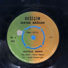 Serter Bağcan – Sihirli Değnek / Mutsuz Adam 1976 BASKI 45LİK