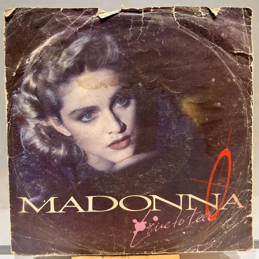 Madonna – Live To Tell 1986 BASKI 45LİK