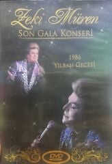 DİKKAT DVD ZEKİ MÜREN SON GALA KONSERİ 1986 YILBAŞI GECESİ DVD