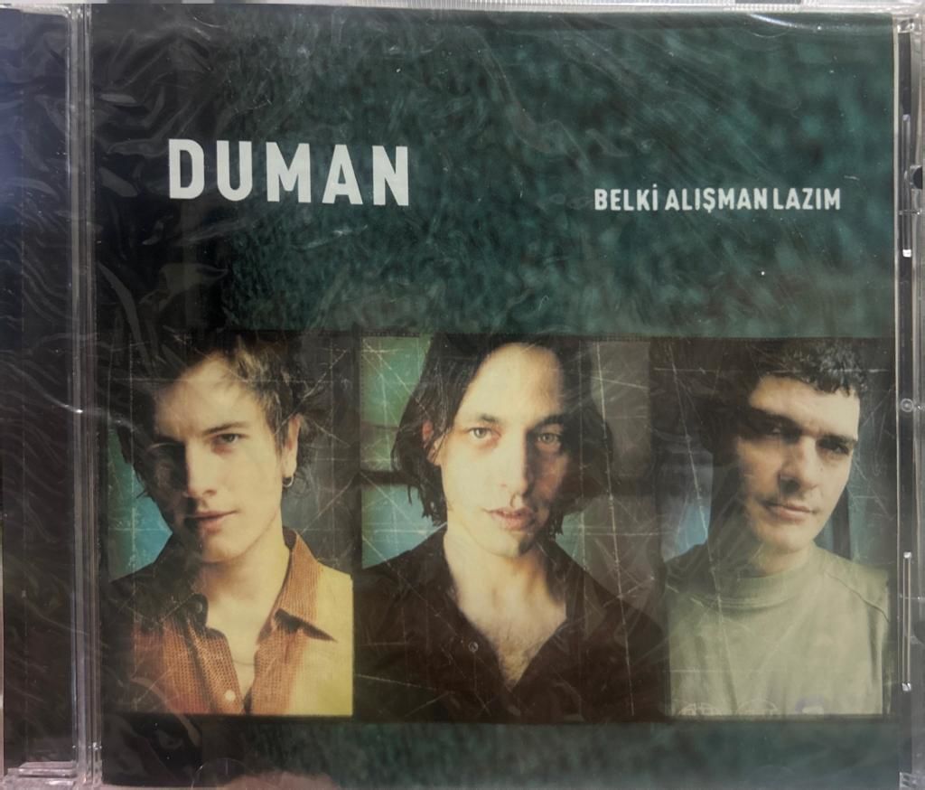 DİKKAT CD CD Duman ‎– Belki Alışman Lazım 2002 BASKI CD