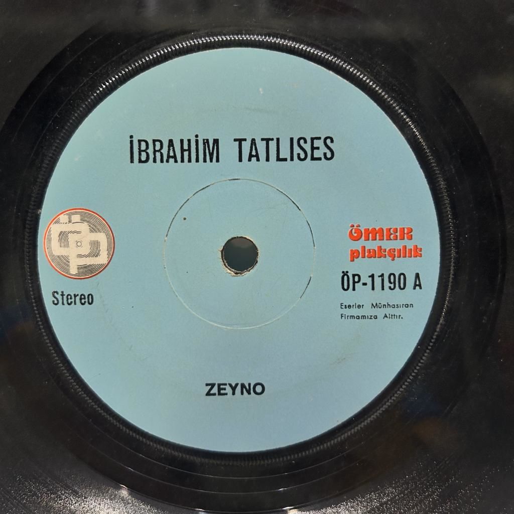 İbrahim Tatlıses - Zeyno / Seven Bahtiyar Olmaz 45LİK