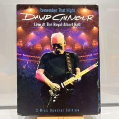 DVD David Gilmour ‎– Remember That Night (Live At The Royal Albert Hall) DVD